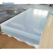 Transparent acrylic panels for swimming pool